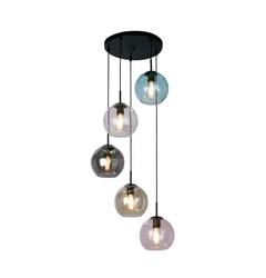 Люстра Searchlight MARDI GRAS 94005-5BK