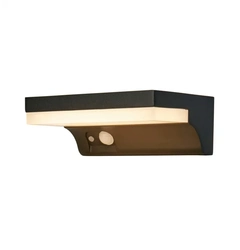 Светильник уличный Searchlight 67417BK SOLAR, с датчиком движения