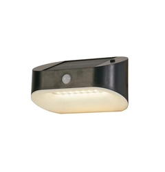 Светильник уличный Searchlight 67421BK SOLAR, с датчиком движения