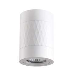Точечный светильник Goldlux 319821 Rubin Romb GU10 1x10W IP20 Wh