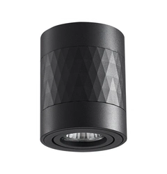Точечный светильник Goldlux 319838 Rubin Romb GU10 1x10W IP20 Bl