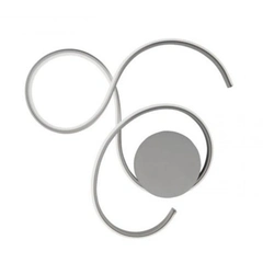 Бра TWIST Ondaluce PL.TWIST/SILVER-PC