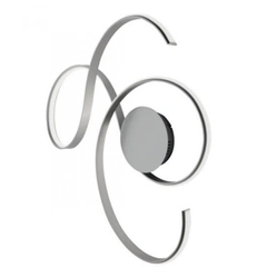 Бра TWIST Ondaluce PL.TWIST/SILVER-GR