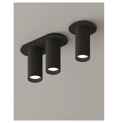 Спот Spot 1S-Black-RAL 9005