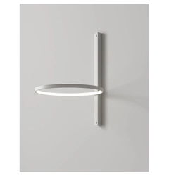 Бра Ring B with cord-Gray-RAL 7036