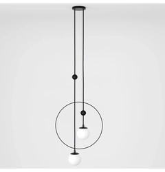 Подвесной светильник Sunderline 2B-Black-RAL 9005