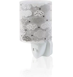 Детский ночник с подключением к розетке Dalber Clouds Grey 41415E