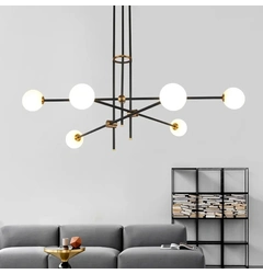 Люстра STAR LIGHT 24382035 Корпус: Чорний