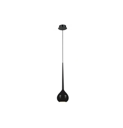 Підвісний світильник Azzardo MD1289-1BK AGA 1 pendant black (AZ1061)