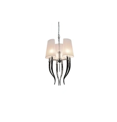 Люстра AZzardo DIABLO 3 AZ0028 (AD8074-3-WH-CH)