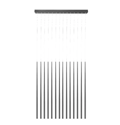 Подвесной светильник AZzardo Louise 14 LED AZ3423 black