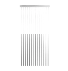 Подвесной светильник AZzardo Louise 14 LED AZ3426 chrome