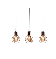 Підвісний світильник AZzardo Carron 3 Line AZ2141 copper