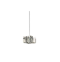 Люстра AZzardo BOX 1 AZ0036 (MP8516-1-CH-CL)