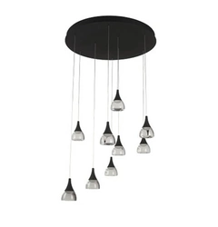 Підвісний світильник AZzardo Dalmatia 9 AZ3143 LED black