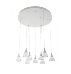 Подвесной светильник AZzardo Dalmatia 9 AZ3144 LED white