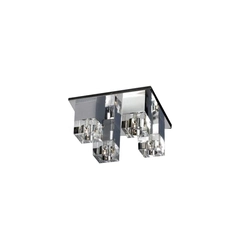 Люстра AZzardo BOX 4 AZ0178 (MX8515-4-CH-CL)