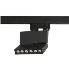 Трековый светильник AZzardo LEON 5 Track black AZ3491