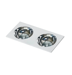 Точечный светильник Azzardo Hugo 2 Downlight GM2203 WH (AZ1739), без вставки