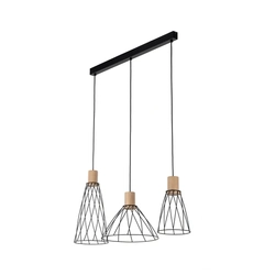 Підвісний світильник TK-Lighting MODESTO WOOD 3 10158