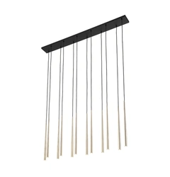 Підвісний світильник TK-Lighting PIANO BLACK GOLD 12 10119