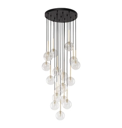 Підвісний світильник TK-Lighting NILOS BLACK/GOLD 17 5945