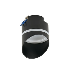 Точковий світильник Nowodvorski 10485 Vis GX53 1x12W IP20 Bl