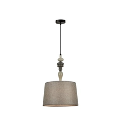 Люстра Italux PND-22374A-BK Nerom E27 1x60W IP20