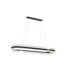 Люстра Italux PND-63728-56W-3K-BK-GD Sopla Led 1x56W 3000K 3900Lm IP20
