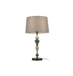 Настільна лампа Italux TB-22374-BK Nerom E27 1x60W IP20