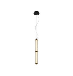 Підвісний світильник Italux PND-26384-2V-GD-CL Sanpo Led 2x6W 3000K 490Lm IP20 Gold