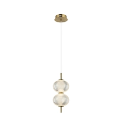 Підвісний світильник Italux PND-29038-2-GD Lazie Led 2x10W 3000K 1000Lm IP20 Gold