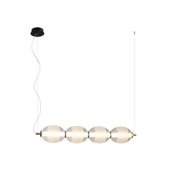 Підвісний світильник Italux PND-45372-4-WH-CL Rinot Led 4x29W 3000K 1600Lm IP20