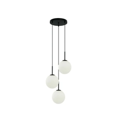 Підвісний світильник Italux PND-5578-3S-BK Deore E27 3x40W IP20 Bl