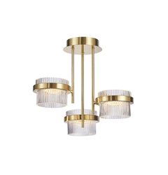 Підвісний світильник Italux PND-77362-3-24W-GD Tiara Led 3x24W 3000K 2603Lm IP20