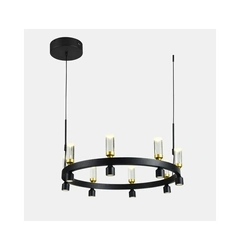Підвісний світильник Italux PND-83812-16 Almelo Led 16x38.8W 3000K 2462Lm IP20 Bl