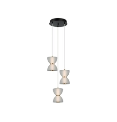 Підвісний світильник Italux PND-83949-3-BK Tica Led 3x22W 3000K 950Lm IP20 Wh