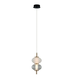 Підвісний світильник Italux PND-84938-2V-BK Testa Led 2x6W 3000K 500Lm IP20