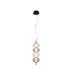 Підвісний світильник Italux PND-84938-4V-BK Testa Led 4x12W 3000K 1000Lm IP20