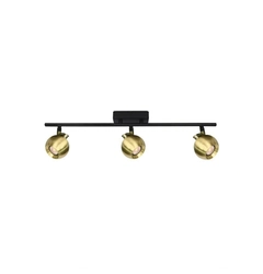 Спот Italux SPL-45379-3R-BK-GD Lafin GU10 3x10W IP20 Gold