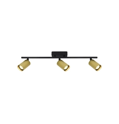 Спот Italux SPL-46829-3-BK-GD Tris GU10 3x10W IP20 Gold