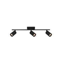 Спот Italux SPL-46829-3-BK Tris GU10 3x10W IP20 Bk