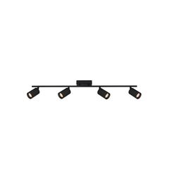 Спот Italux SPL-46829-4-BK Tris GU10 4x10W IP20 Bk