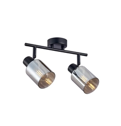 Спот Italux SPL-65342-2-BK-SG Santia E14 2x40W IP20