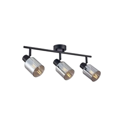 Спот Italux SPL-65342-3-BK-SG Santia E14 3x40W IP20