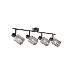 Спот Italux SPL-65342-4-BK-SG Santia E14 4x40W IP20