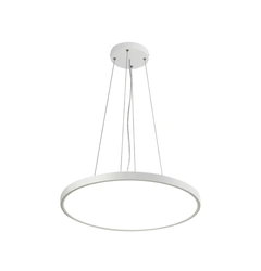 Підвісний світильник Italux PND-35263-400R-32W-WH Calvi Led 1x32W 2800K/4000K/6000K 3800Lm IP20 Wh