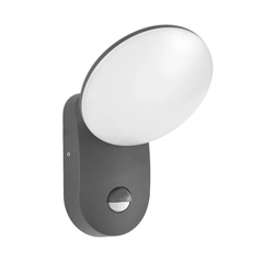 Вуличний світильник Italux OWL-6214-S-4K Monti Led 1x7W 4000K IP54 D-sensor