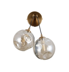 Бра Italux WL-54456-2-HB-AMB Perlos G9 2x5W IP20 Brass