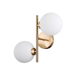 Бра Italux WL-66463-2-HB Mirellio G9 2x5W IP20 Brass